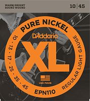 D'ADDARIO EPN110 PURE NICKEL REGULAR LIGHT 10-45