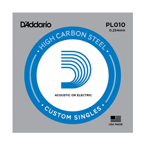 D'ADDARIO PL010 - Plain steel